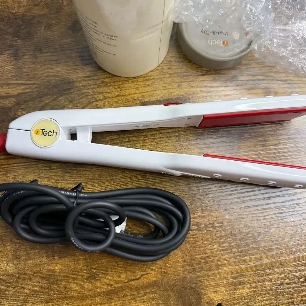 iTech Wet-&-Dry Ceramic Tourmaline Hair Straightener 1 3/4